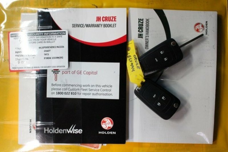 2014 HOLDEN CRUZE EQUIPE JH MY14