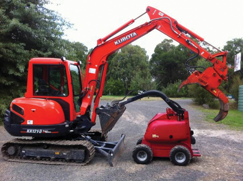 2011 KUBOTA EXCAVATOR KX12-3
