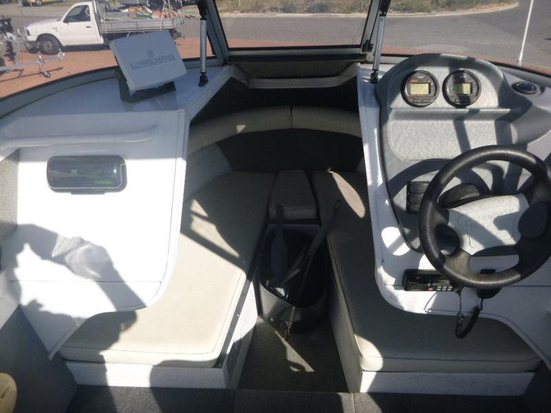 Quintrex 560 Spirit Cuddy cab