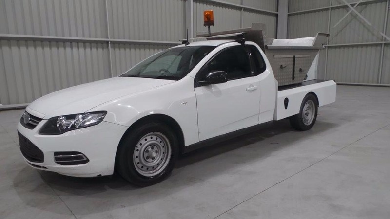 2012 FORD Falcon 0212 FG MK2 XL 1 TONNE TIPPER Falcon Light Commercial
