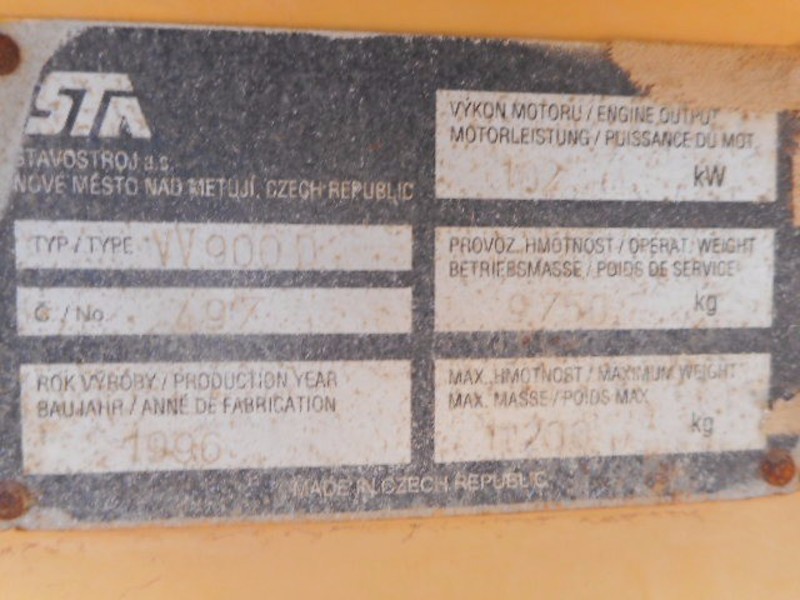1996 Multipac VV900 VV900 RollerCompacting