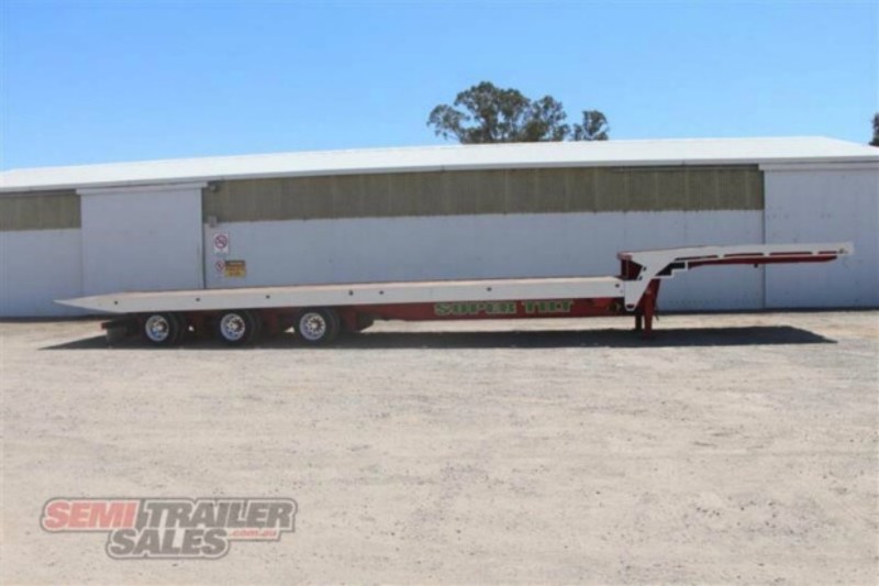 2012 MOORE Semi 48FT Drop Deck Mega Tilt