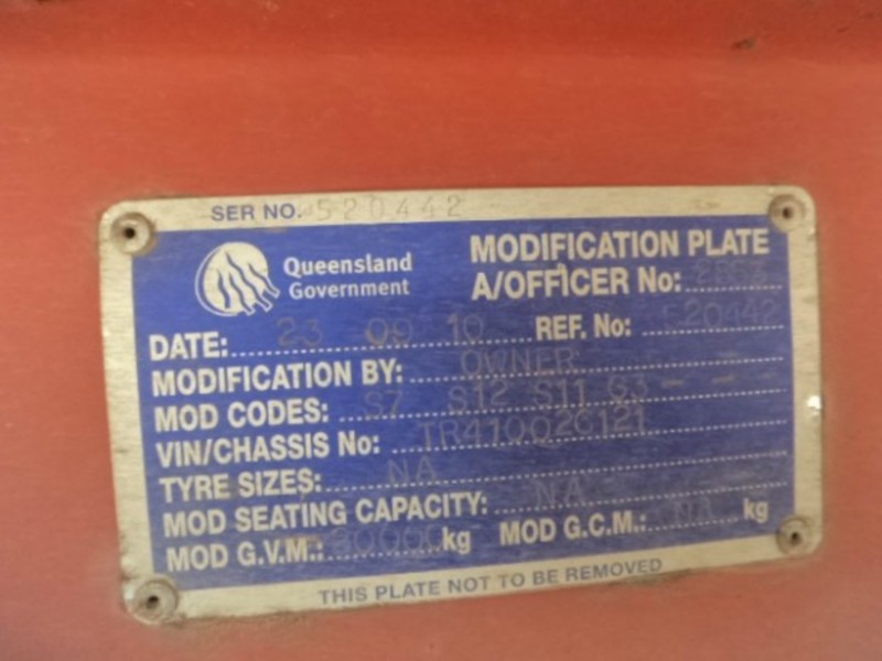 1982 White Transport Equipment Tipper RT LeadMid Trailer