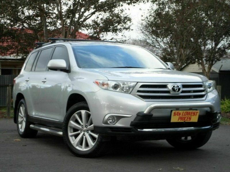 2013 TOYOTA KLUGER ALTITUDE (FWD) 7 SEAT GSU40R MY12