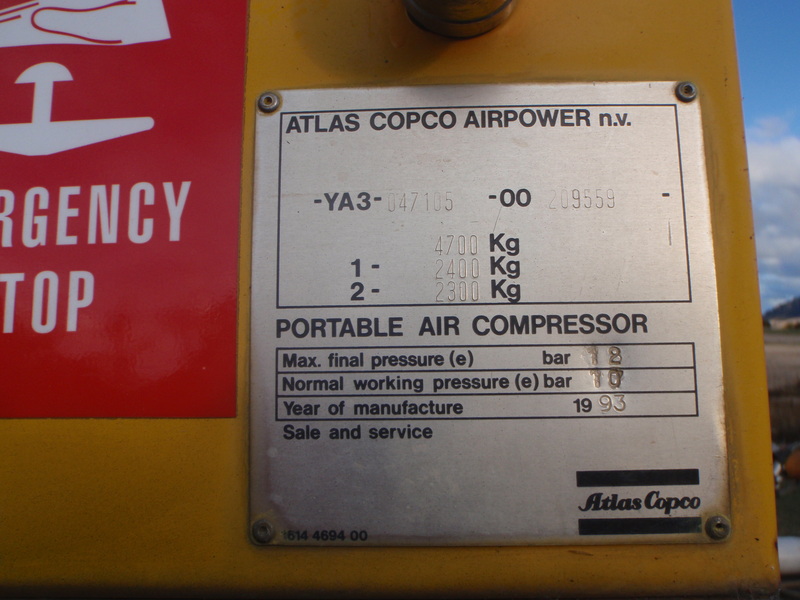 1993 ATLAS COPCO XAHS