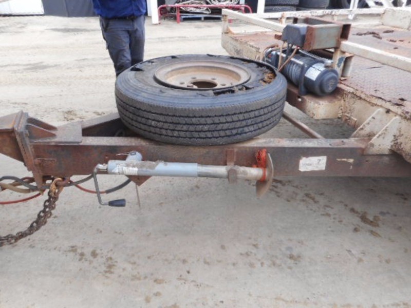 1985 Custom TagPlant(with ramps) Pig Trailer