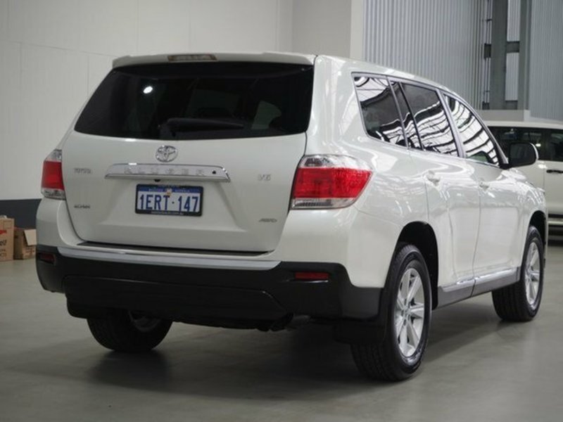 2012 TOYOTA KLUGER KX-R (4x4) 7 SEAT GSU45R MY11 UPGRADE