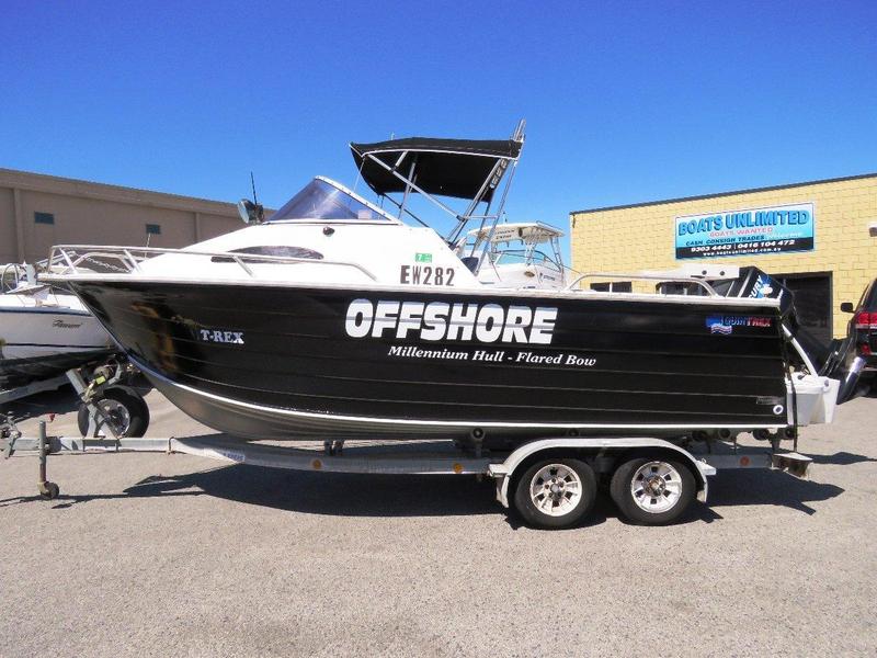 Quintrex 610 Offshore EXCELLENT OFFSHORE CAPABILITY FISHING DIVING