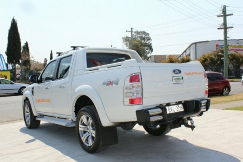 2011 FORD RANGER PK Wildtrak Utility Crew Cab 4dr Auto 5sp, 4x4 1016kg 3.0DT