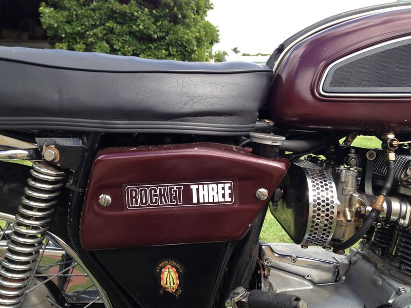 1972 BSA Rocket 3 A75