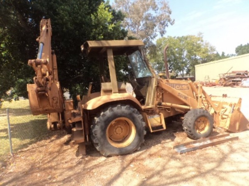CASE 580K Backhoe Loader