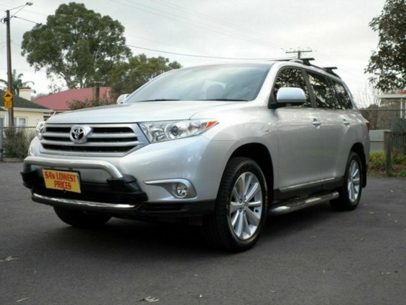 2013 TOYOTA KLUGER ALTITUDE (FWD) 7 SEAT GSU40R MY12