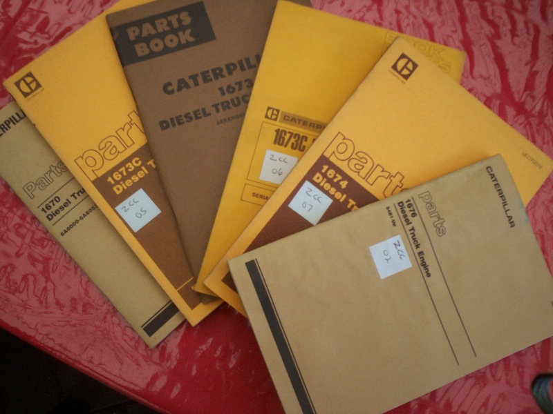 TRUCK PART MANUALS