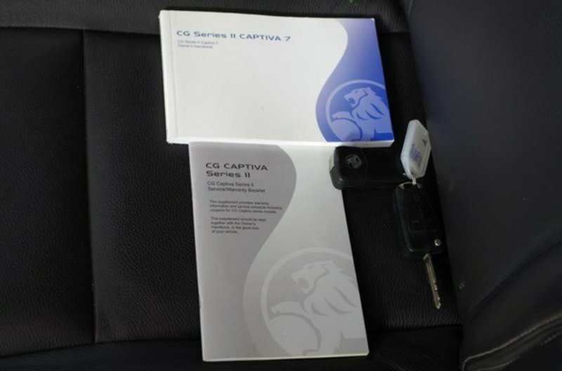 2011 HOLDEN CAPTIVA 7 LX (4x4) CG SERIES II