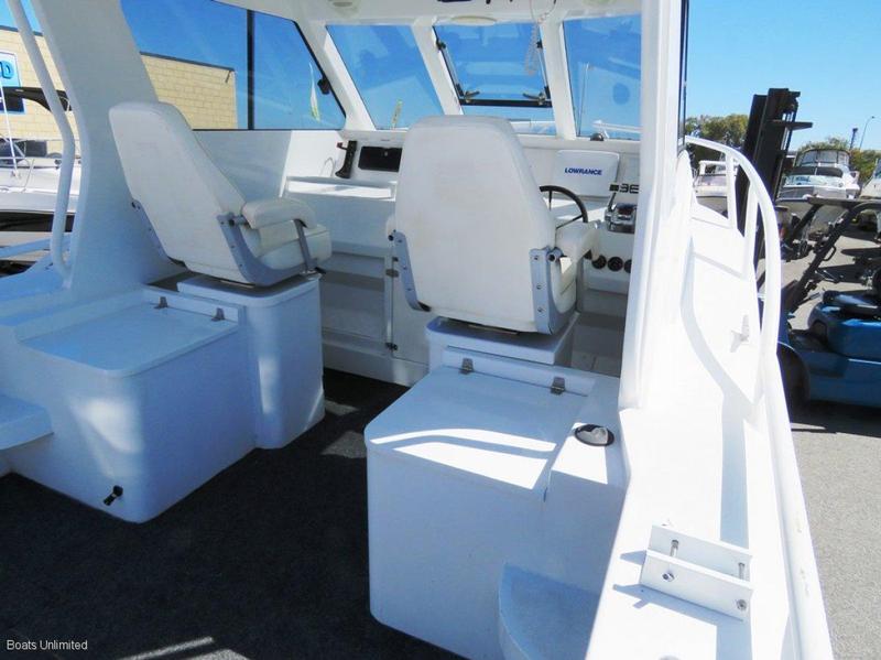 Trailcraft 8m HARDTOP TWIN MRECURY 4 STROKE, GREAT DECK SPACE