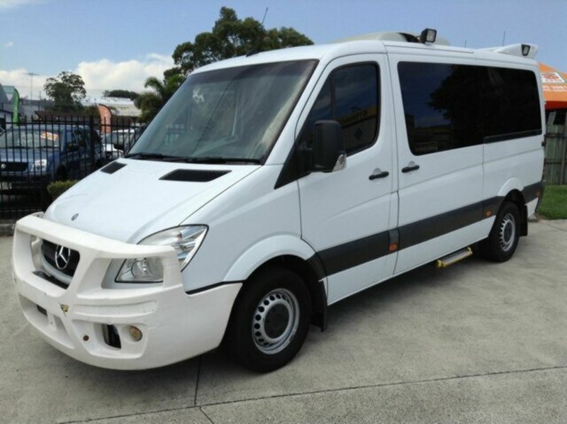 2007 MERCEDES-BENZ SPRINTER 318 CDI LWB, AUTO, TDIESEL, Ambulance