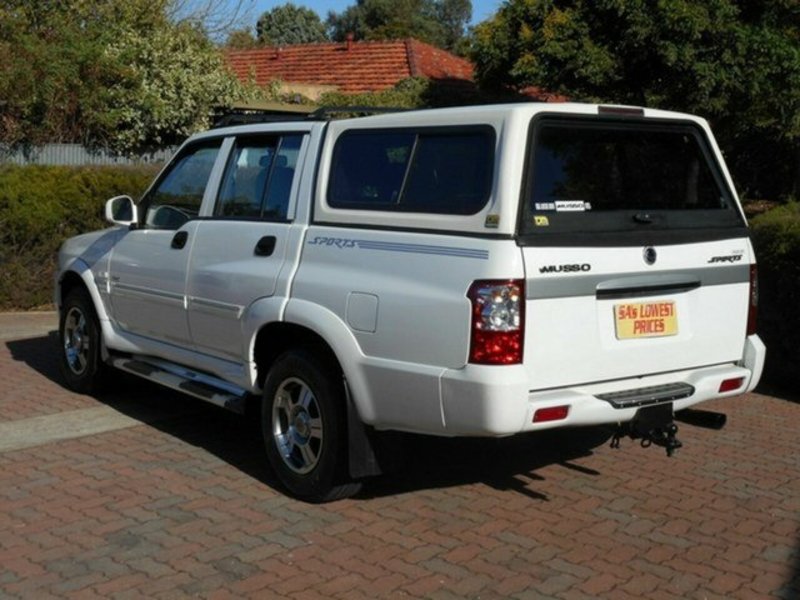 2005 SSANGYONG MUSSO SPORTS (4x4)