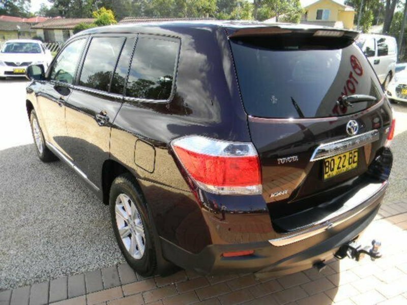 2012 TOYOTA KLUGER KX-R (4x4) 7 SEAT GSU45R MY11 UPGRADE