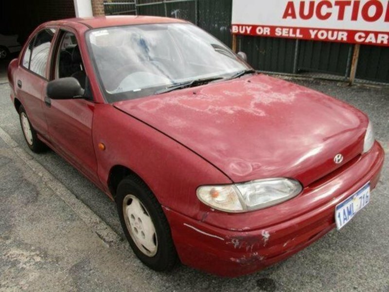 1997 HYUNDAI EXCEL LX