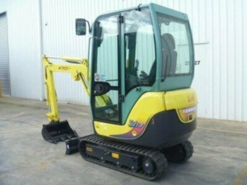 2011 Yanmar 21420 SV 17 Excavator Face