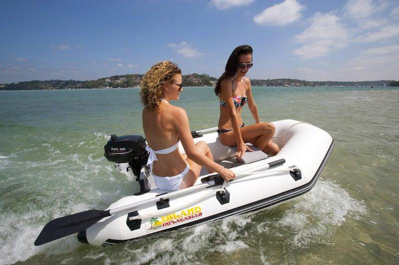 Island Inflatable IA290 with 5.8Hp Parsun Outboard