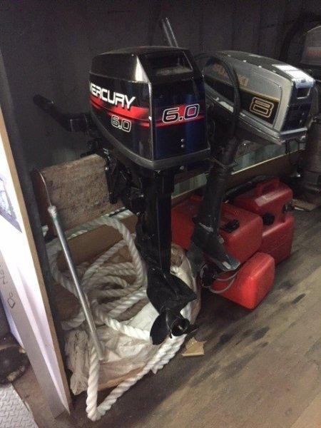 PRE OWNED MERCURY 6HP OUTBOARD