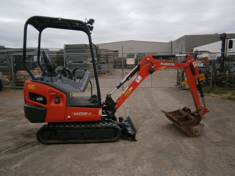 2014 KUBOTA KX018-4 1.8 tonne Excavator