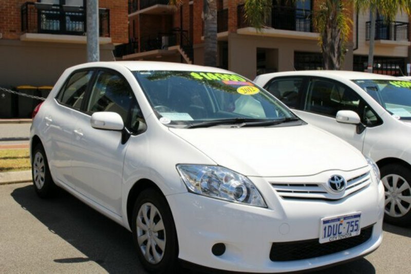 2012 TOYOTA COROLLA ASCENT ZRE152R MY11