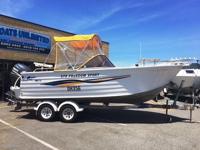 Quintrex 570 Freedom Sport BOWRIDER PLENTY OF SEATING