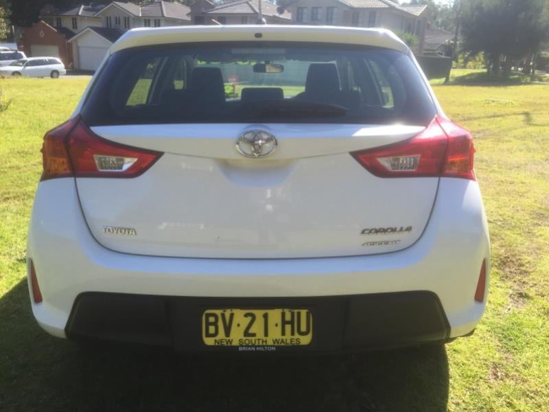 2013 TOYOTA COROLLA ASCENT ZRE182R
