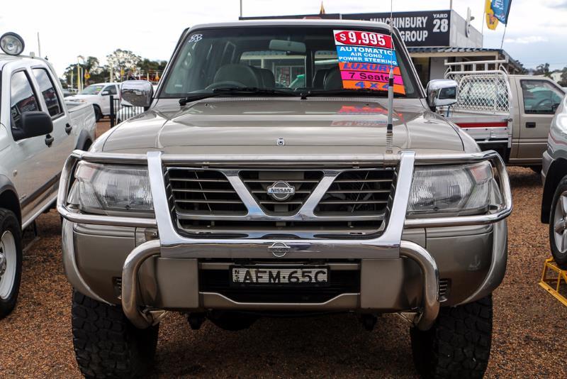 1998 NISSAN PATROL GU Ti Wagon 7st 4dr Auto 4sp 4x4 4.5i