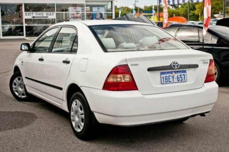 2002 TOYOTA COROLLA ASCENT ZZE122R