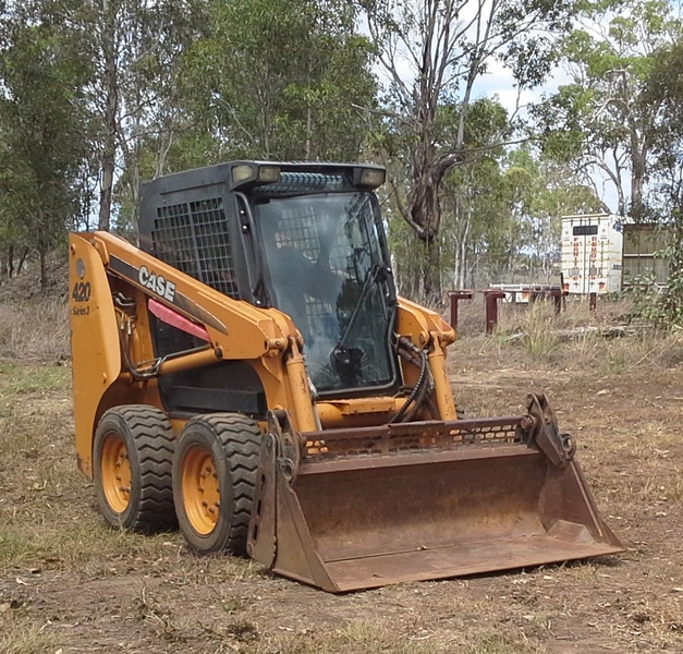 2008 CASE 420 SERIES III SKID STEER #19344