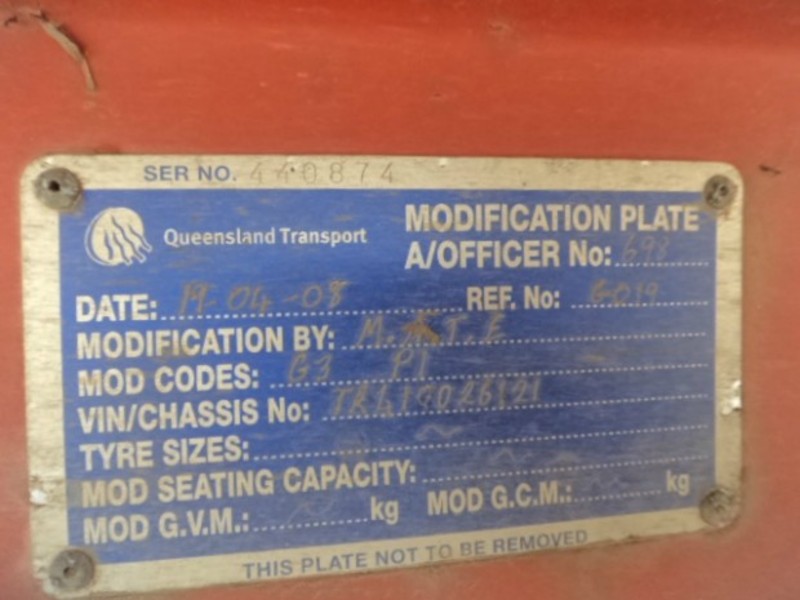 1982 White Transport Equipment Tipper RT LeadMid Trailer