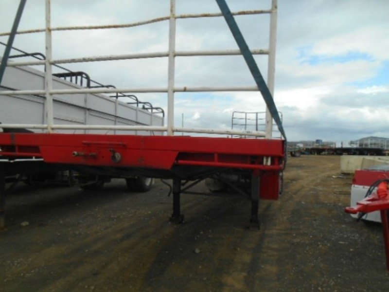 1980 ALLISON Flat top Semi Trailer