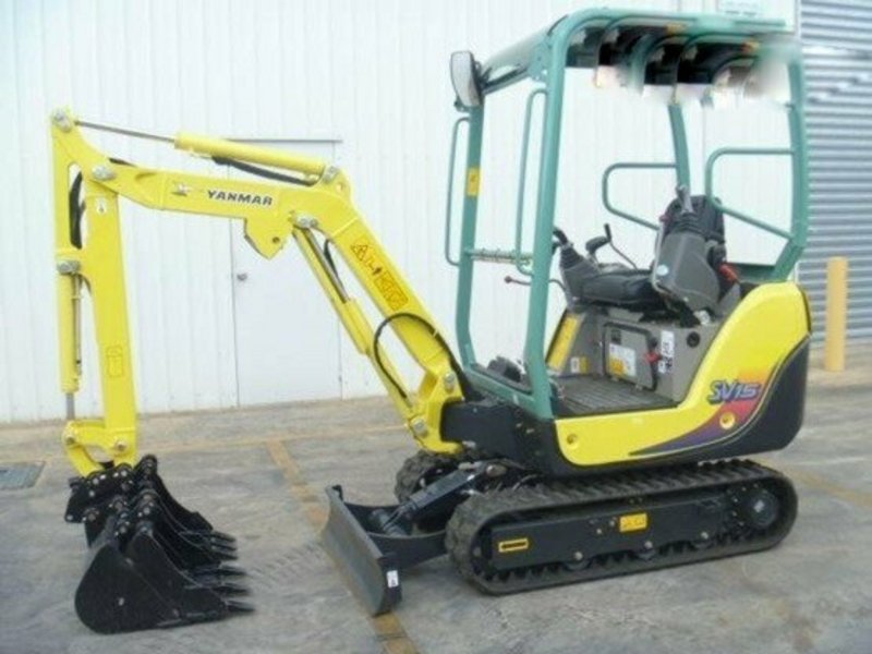 2011 Yanmar 13164 SV15 Excavator Face
