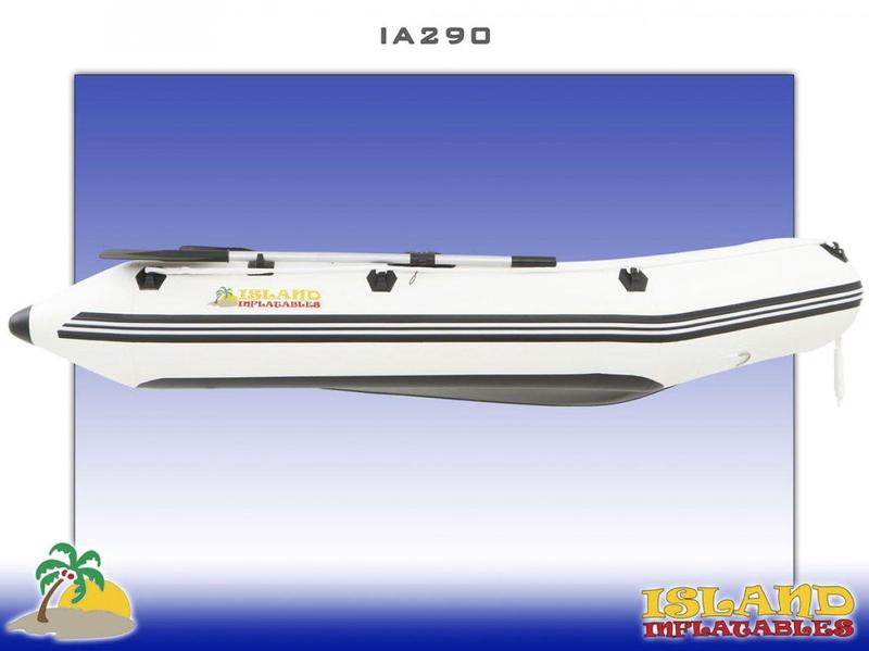 Island Inflatable IA290 with 6 Hp Parsun Outboard