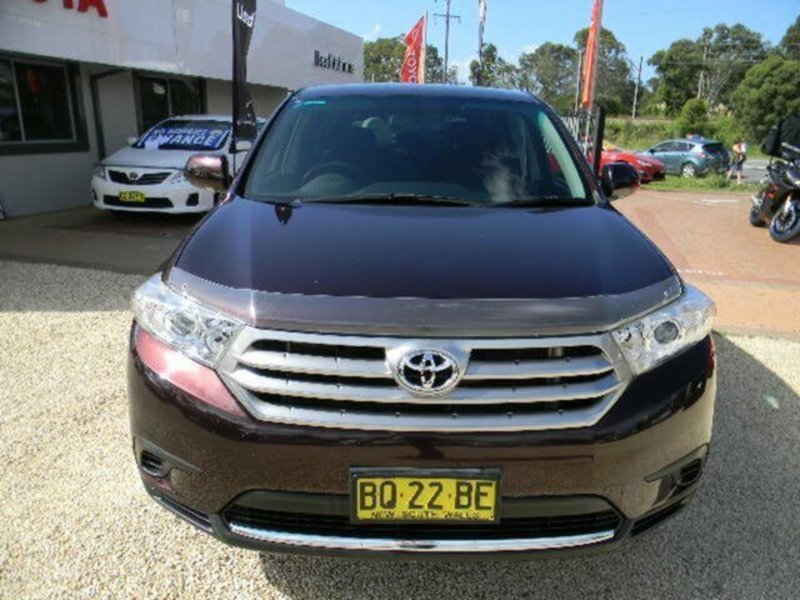 2012 TOYOTA KLUGER KX-R (4x4) 7 SEAT GSU45R MY11 UPGRADE