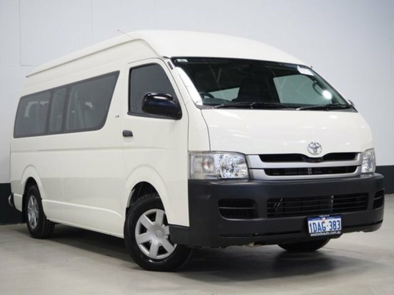 2009 TOYOTA HIACE COMMUTER KDH223R MY07 UPGRADE