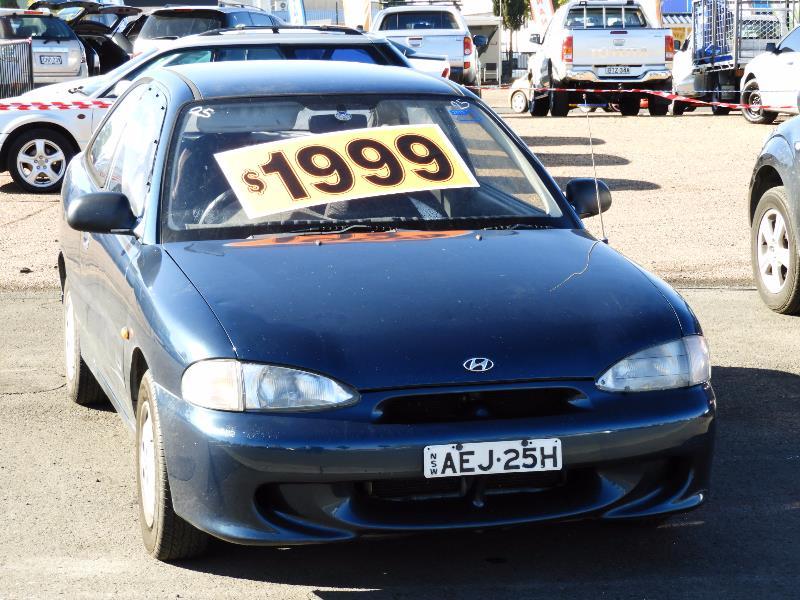 1996 HYUNDAI EXCEL X3 Sprint Hatchback 3dr Auto 4sp 1.5i