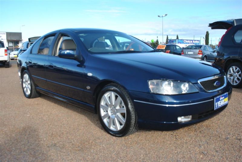 2002 FORD FAIRMONT GHIA BA
