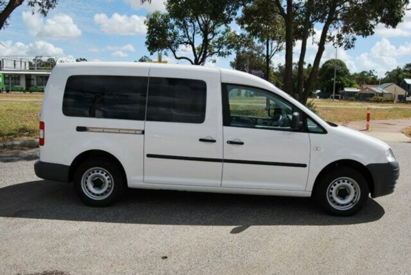 2010 VOLKSWAGEN CADDY TDI320 VAN MAXI LWB DSG 2KN MY11