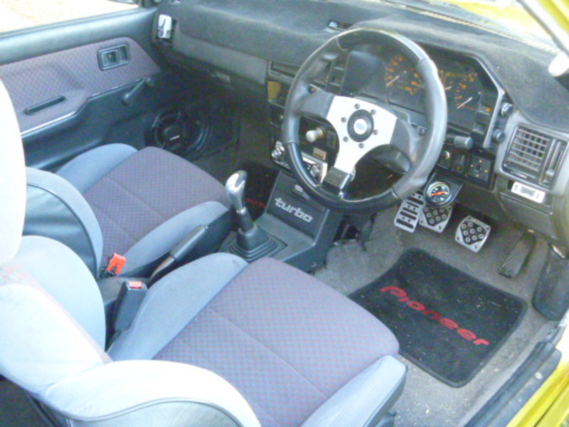 1987 FORD LASER TX3 TURBO (4WD) KE