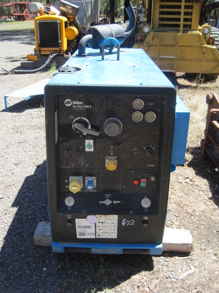 2005 MILLER BIG BLUE 500X CC DIESEL WELDER/GENERATOR