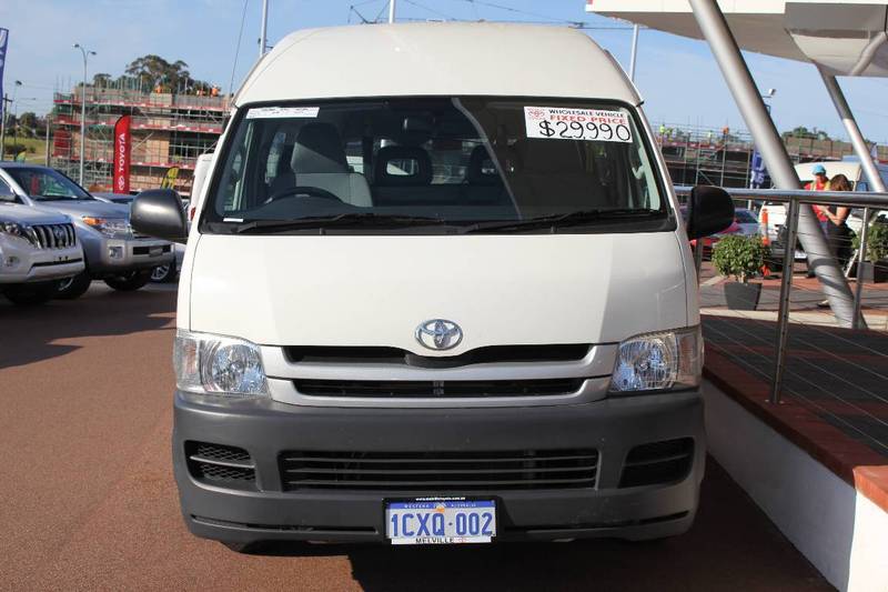2008 TOYOTA HIACE COMMUTER KDH223R MY07 UPGRADE