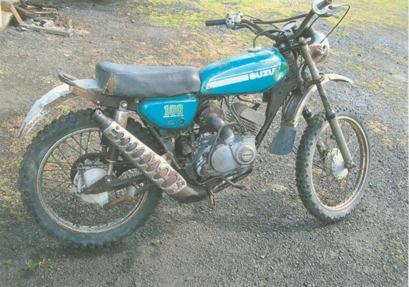 1974 SUZUKI TC 100