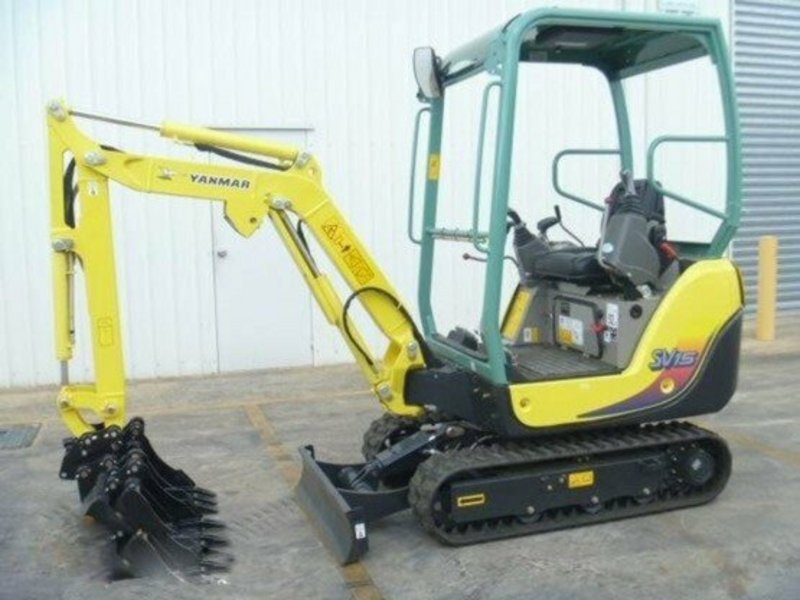 2011 Yanmar 13164 SV15 Excavator Face