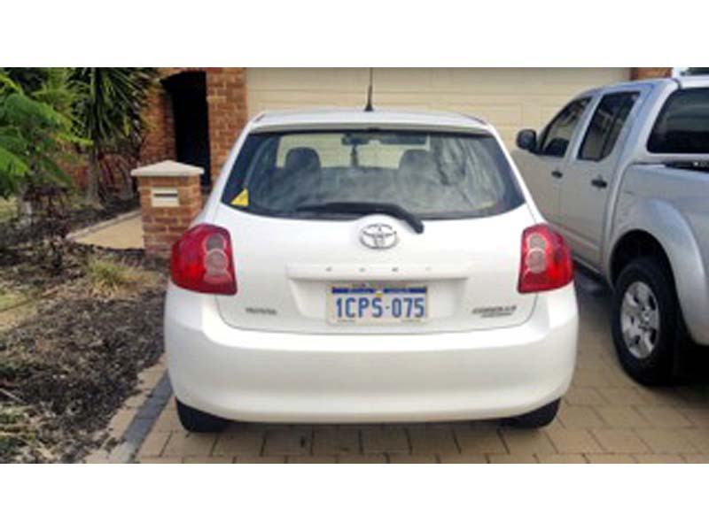 2007 TOYOTA COROLLA ASCENT ZRE152R