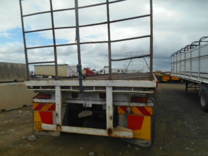 1980 ALLISON Flat top Semi Trailer