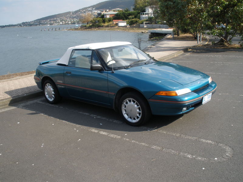 1991 FORD CAPRI SAII Verde